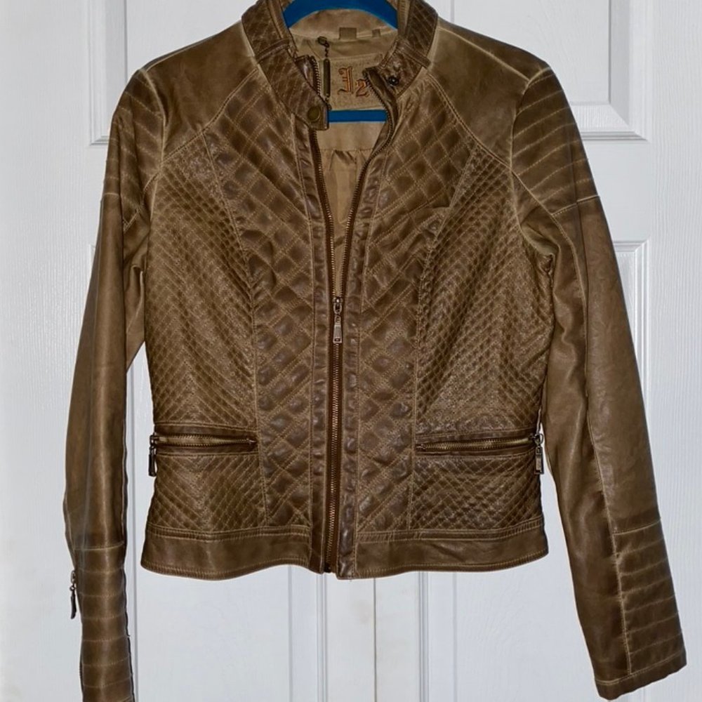 Light Brown Leather Jacket